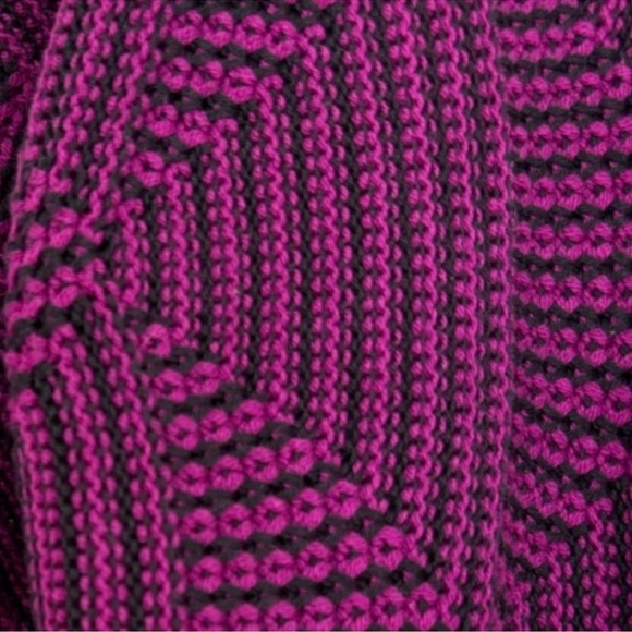 Textured All Season Knit Sweater Boatneck Quarter Sleeve High-Low Size Large - Picture 12 of 13